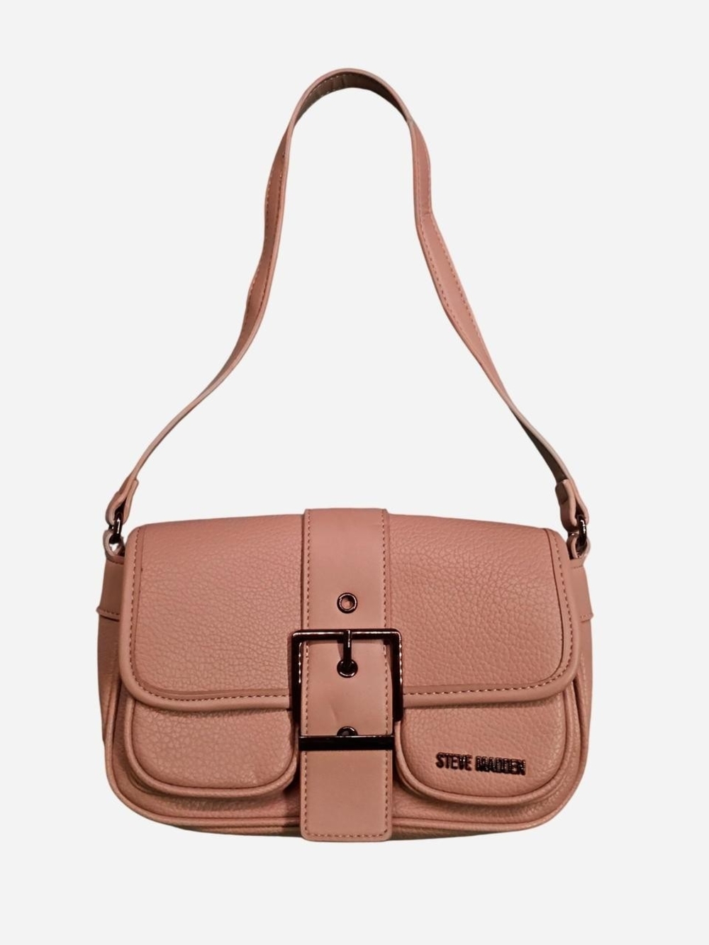 Steve Madden Dusty Rose Shoulder Bag with Buckle